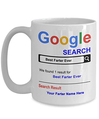 Personalized Farter Coffee Mug - Father's Day Gifts - Gifts Mug for Father Dad Daddy
