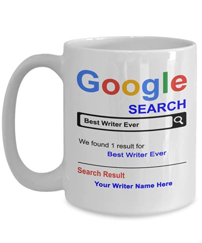 Personalized Writer Mug - Gifts for Writer - Custom Writer Mug - Custom Gifts for Writer - Birthday Christmas Gifts Idea