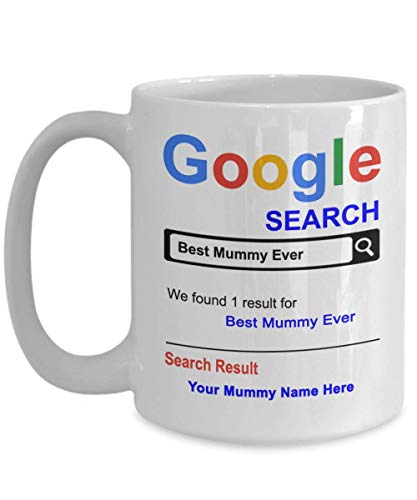 Personalized Mummy Mug - Best Mummy Ever Coffee Cup - Personalized Mother's day Gifts - Gift for Mummy - Thank you gifts for Christmas Birthday