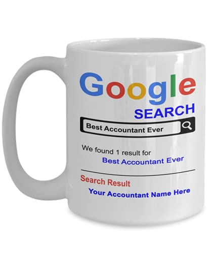Personalized Accountant Mug - Accountant Gifts - Custom Accountant Mug - Accountant Birthday Anniversary Christmas Gift Idea