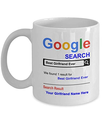 Personalized Girlfriend Mug Best Girlfriend Ever Coffee Cup Customized  Name Girlfriend Gifts Gift for Girlfriend Thank you Basket gifts for