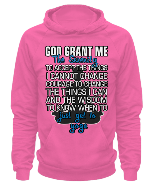 God grant me the serenity