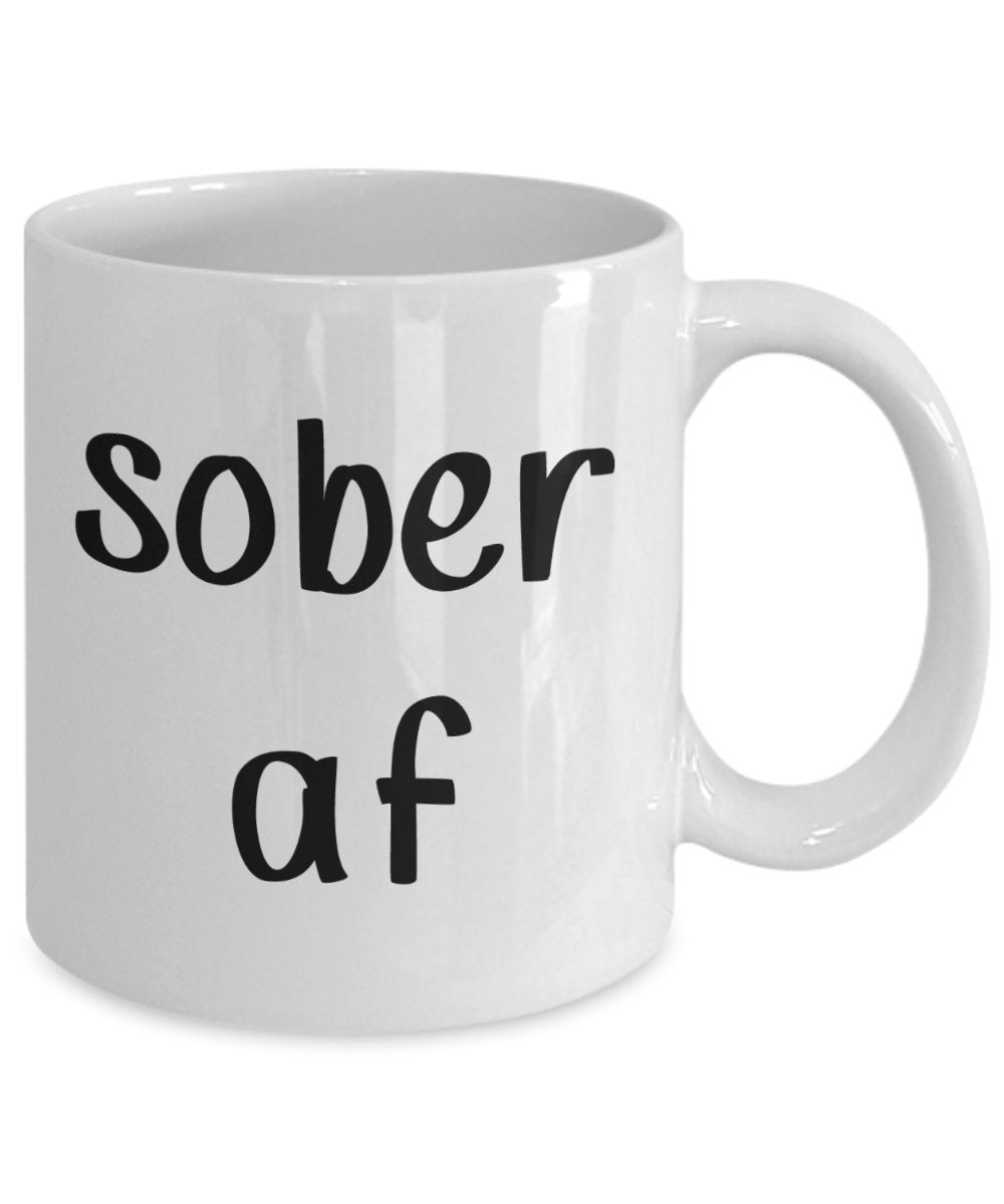 Sober af Tasse – Sober af 425 ml – Lustige Teetasse für heiße Kakao – Neuheit Geburtstagsgeschenk