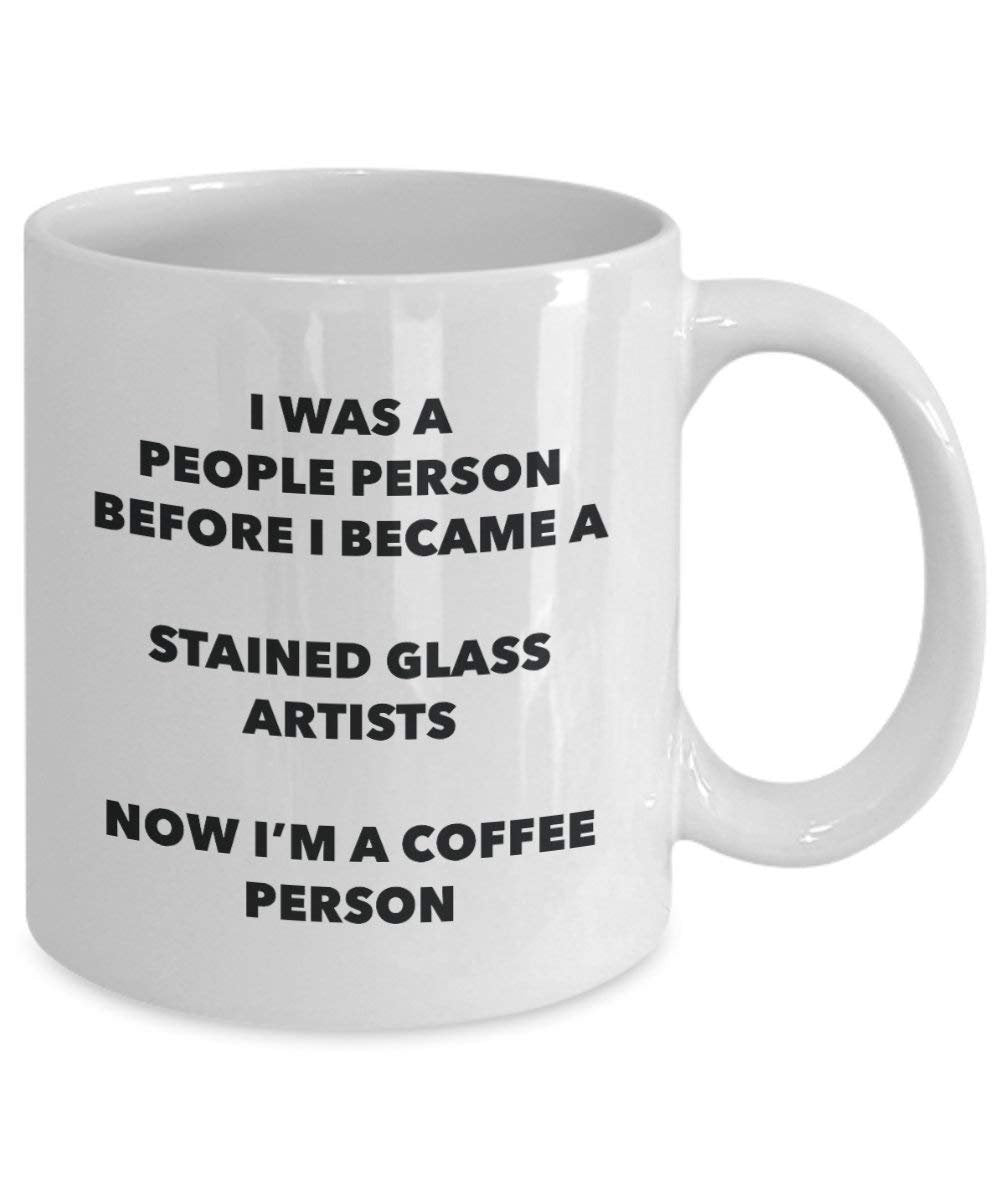 gebeizt Glas Künstler Kaffee Person Tasse – Funny Tee Kakao-Tasse – Geburtstag Weihnachten Kaffee Lover Cute Gag Geschenke Idee