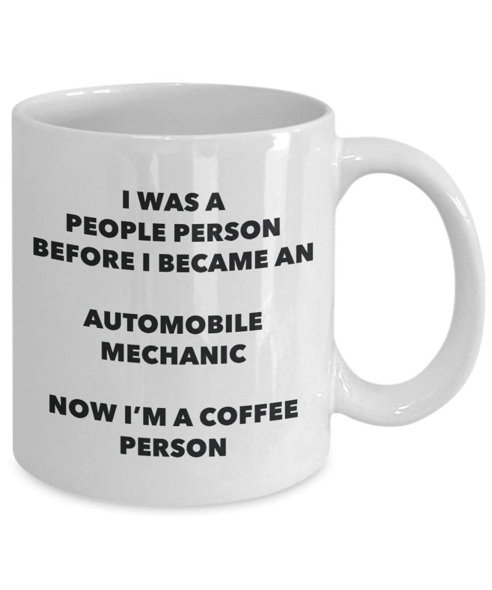 Automobile Mechanic Coffee Person Mug - Funny Tea Cocoa Cup - Birthday Christmas Coffee Lover Cute Gag Gifts Idea