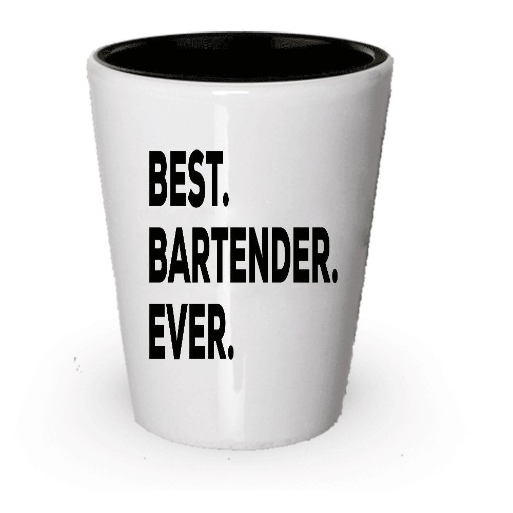 Best Bartender Shot Glass - Bartender Gifts For Women Men - Funny Gift - Bartending (2)