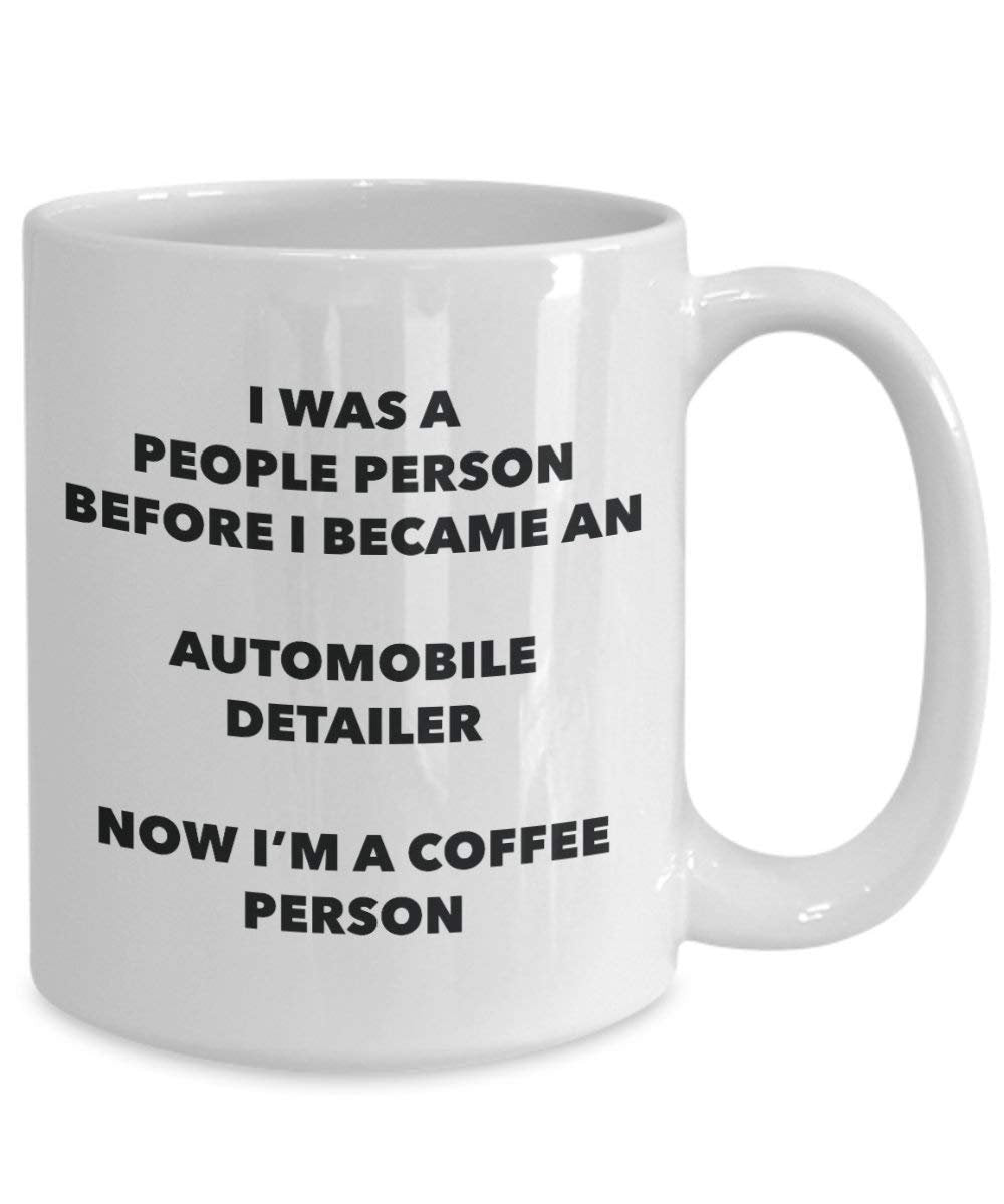 Automobile Detailer Coffee Person Mug - Funny Tea Cocoa Cup - Birthday Christmas Coffee Lover Cute Gag Gifts Idea