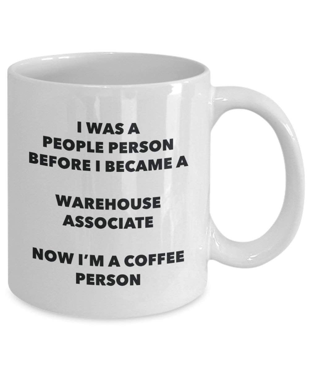 Warehouse Associate Coffee Person Mug - Funny Tea Cocoa Cup - Birthday Christmas Coffee Lover Cute Gag Gifts Idea