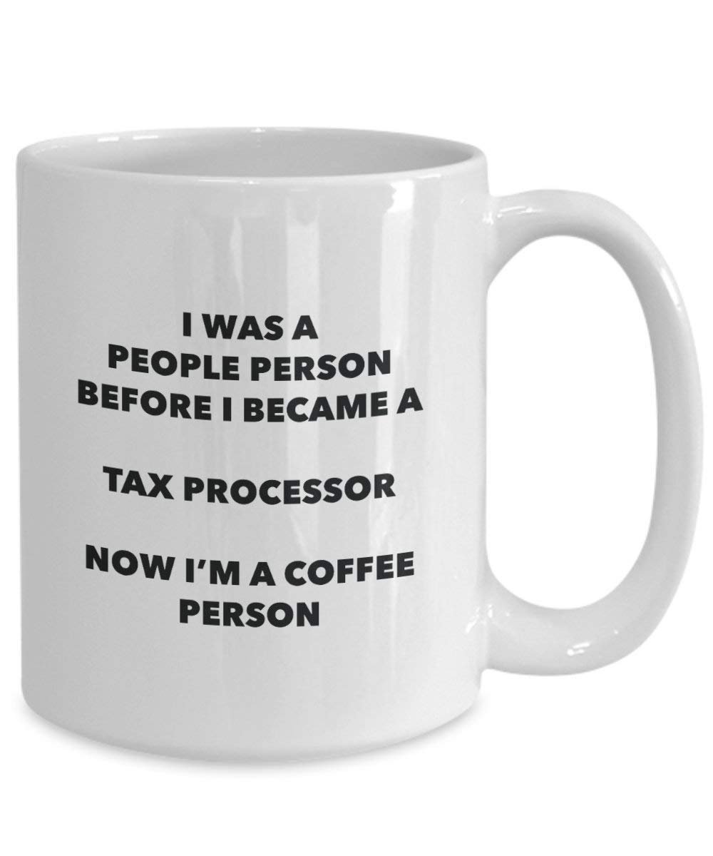 Tax Prozessor Kaffee Person Tasse – Funny Tee Kakao-Tasse – Geburtstag Weihnachten Kaffee Lover Cute Gag Geschenke Idee