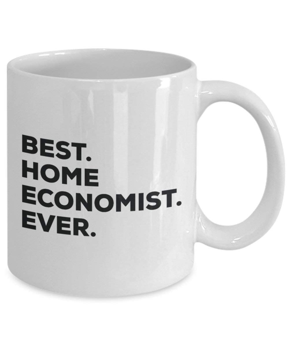 Best Home Ökonom Ever Tasse – Funny Coffee Cup – Thank You Anerkennung für Weihnachten Geburtstag Urlaub Einzigartiges Geschenk Ideen