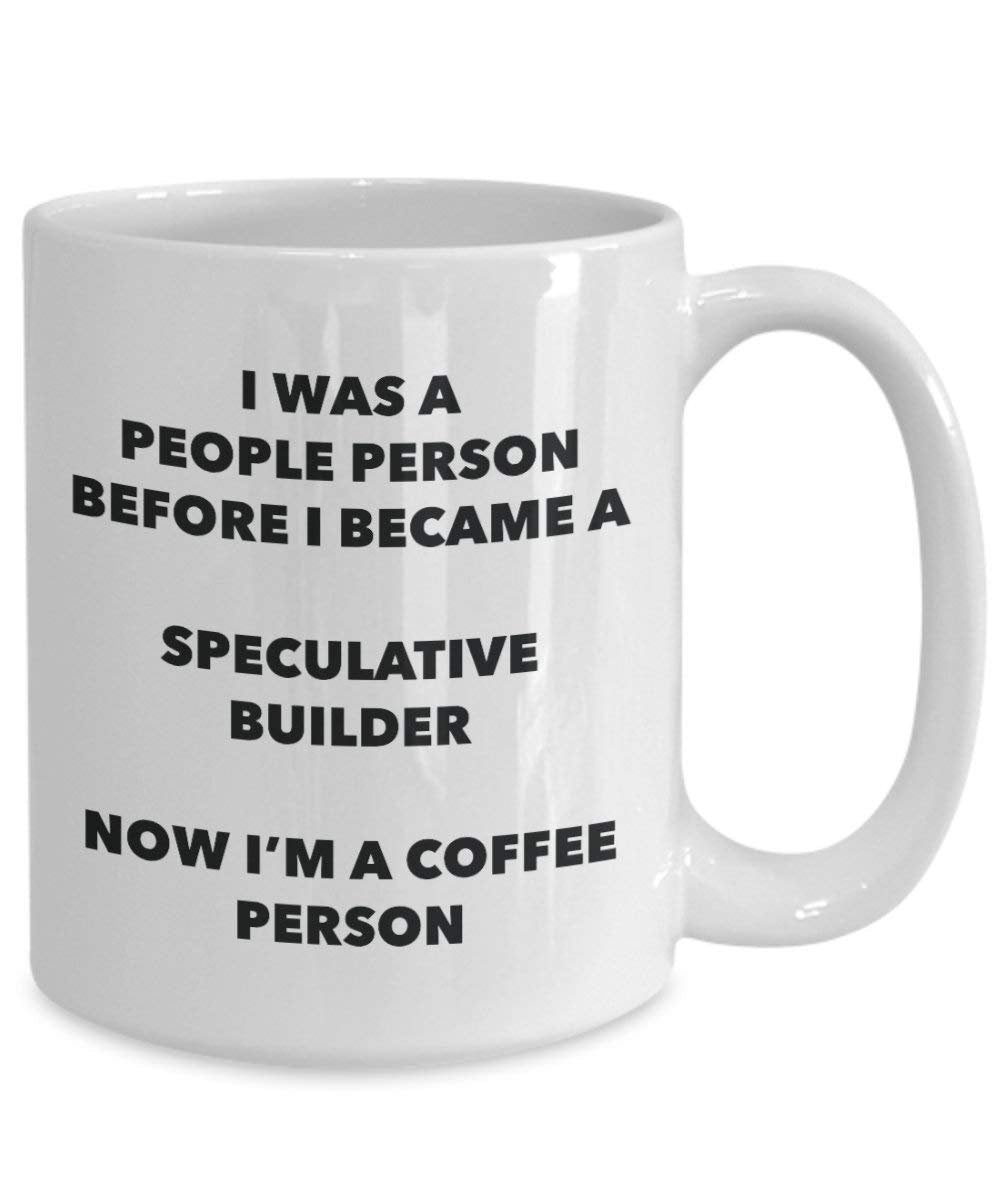 Speculative Builder Coffee Person Mug - Funny Tea Cocoa Cup - Birthday Christmas Coffee Lover Cute Gag Gifts Idea