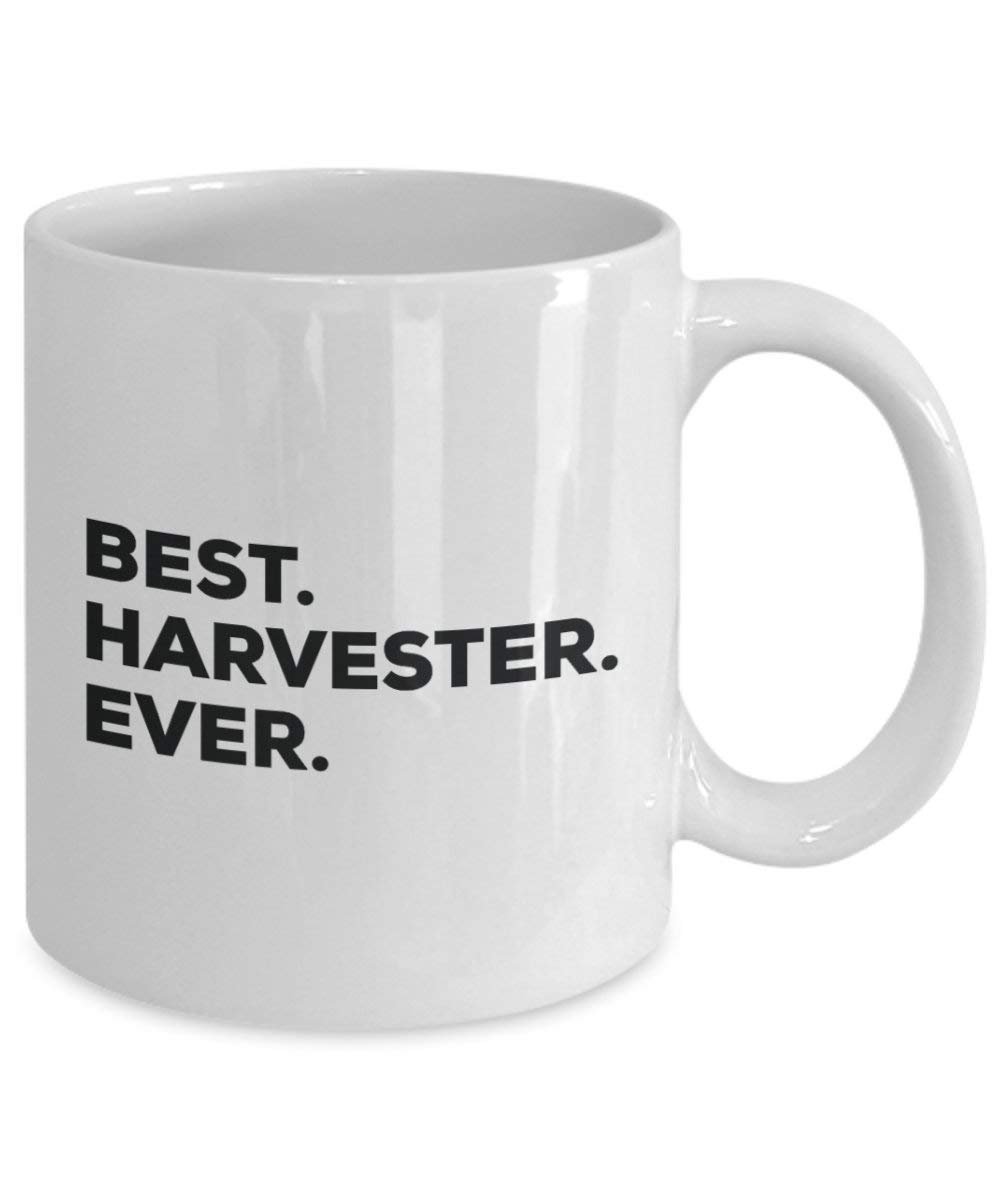 Best Harvester Ever Mug - Funny Coffee Cup -Thank You Appreciation For Christmas Birthday Holiday Unique Gift Ideas