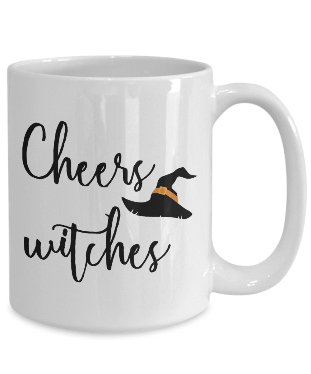 Cheers Witches Mug - Coffee Cup - Funny Birthday Gag Gift Idea