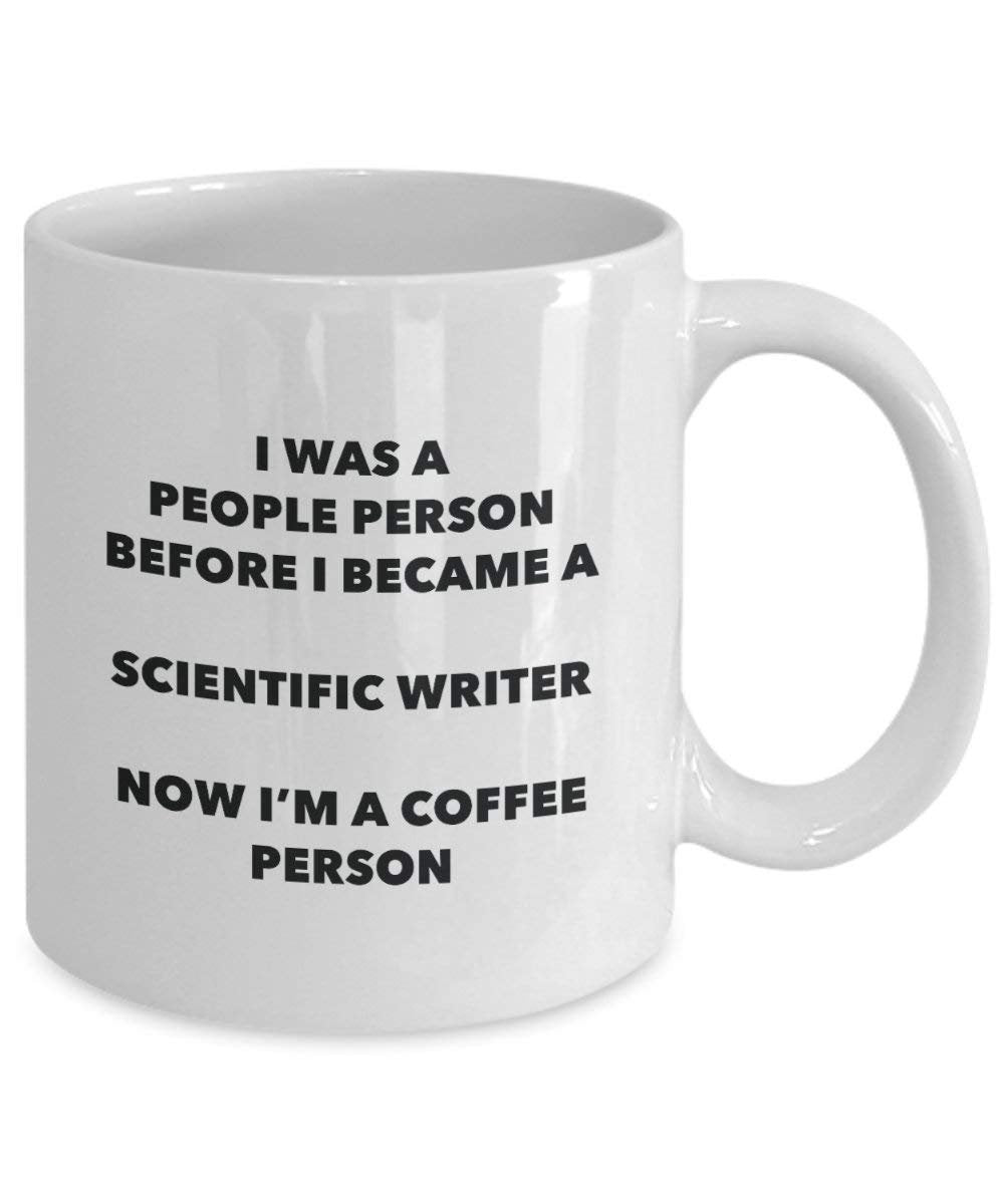 Scientific Writer Kaffee Person Tasse – Funny Tee Kakao-Tasse – Geburtstag Weihnachten Kaffee Lover Cute Gag Geschenke Idee