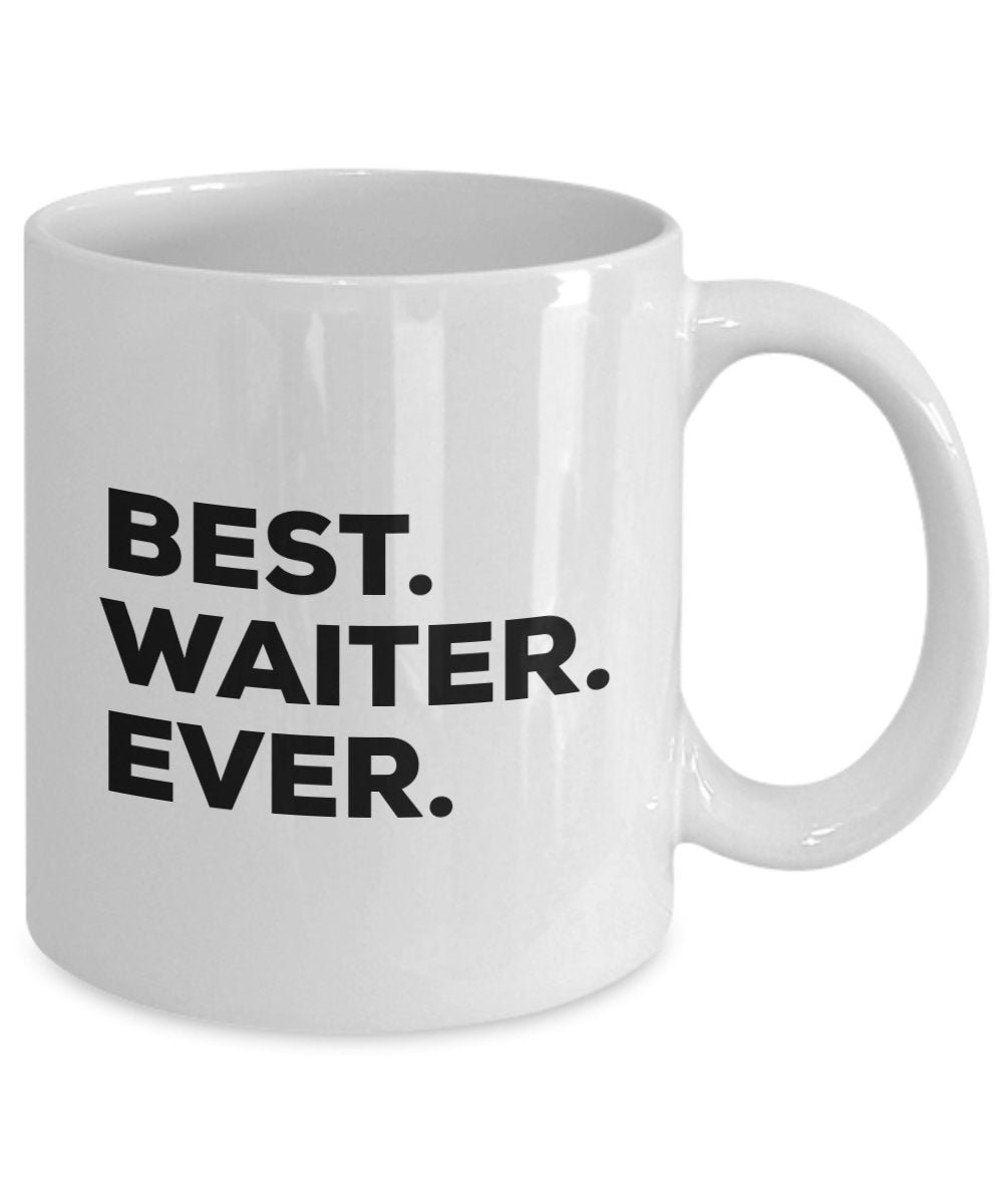 Waiter Mug - Waiter Gifts - Gift For Waiters - Best Waiter Ever Mug - Coffee Cup - A Funny Gift Idea - Unique Present Or Gag Gift - Inexpensive - Can