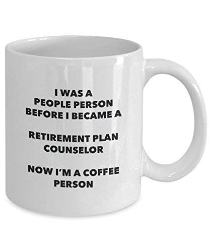 Retirement Plan Ratgeber Kaffee Person Tasse – Funny Tee Kakao-Tasse – Geburtstag Weihnachten Kaffee Lover Cute Gag Geschenke Idee