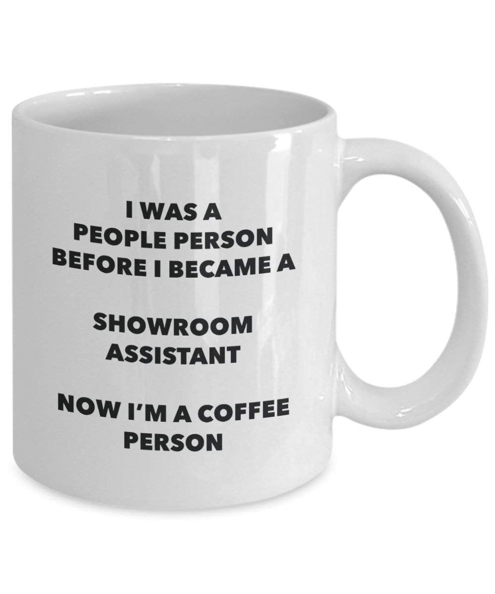 Showroom Assistant Coffee Person Mug - Funny Tea Cocoa Cup - Birthday Christmas Coffee Lover Cute Gag Gifts Idea