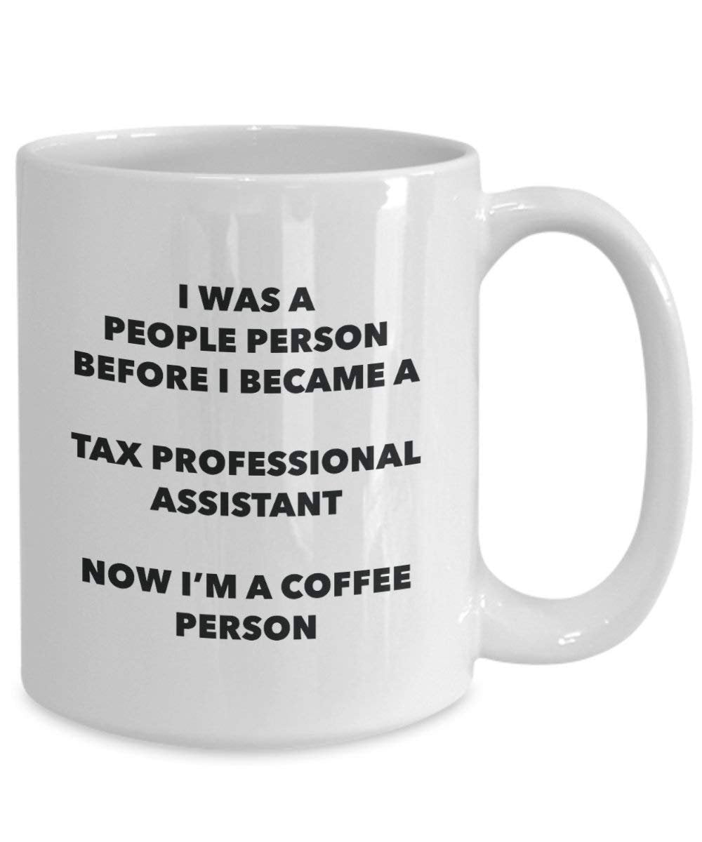 Tax Professional Assistant Kaffee Person Tasse – Funny Tee Kakao-Tasse – Geburtstag Weihnachten Kaffee Lover Cute Gag Geschenke Idee