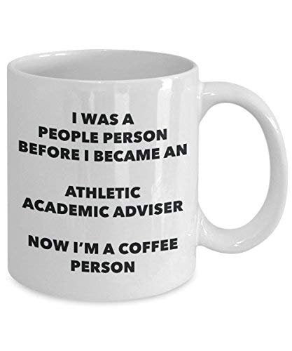 Athletic Academic Adviser Coffee Person Mug - Funny Tea Cocoa Cup - Birthday Christmas Coffee Lover Cute Gag Gifts Idea
