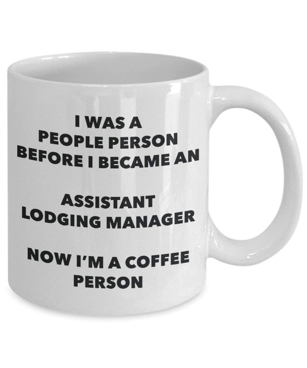 Assistant Lodging Manager Coffee Person Mug - Funny Tea Cocoa Cup - Birthday Christmas Coffee Lover Cute Gag Gifts Idea