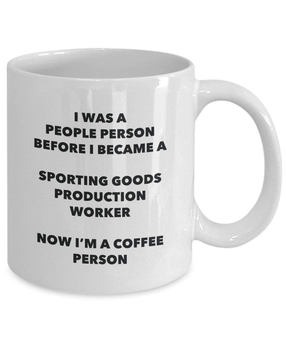 Sporting Goods Production Worker Coffee Person Mug - Funny Tea Cocoa Cup - Birthday Christmas Coffee Lover Cute Gag Gifts Idea