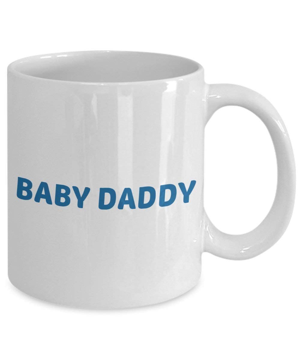 Baby Daddy Kaffee Tasse – Funny Tee Hot Cocoa Kaffeetasse – Neuheit Geburtstag Weihnachten Jahrestag Gag Geschenke Idee