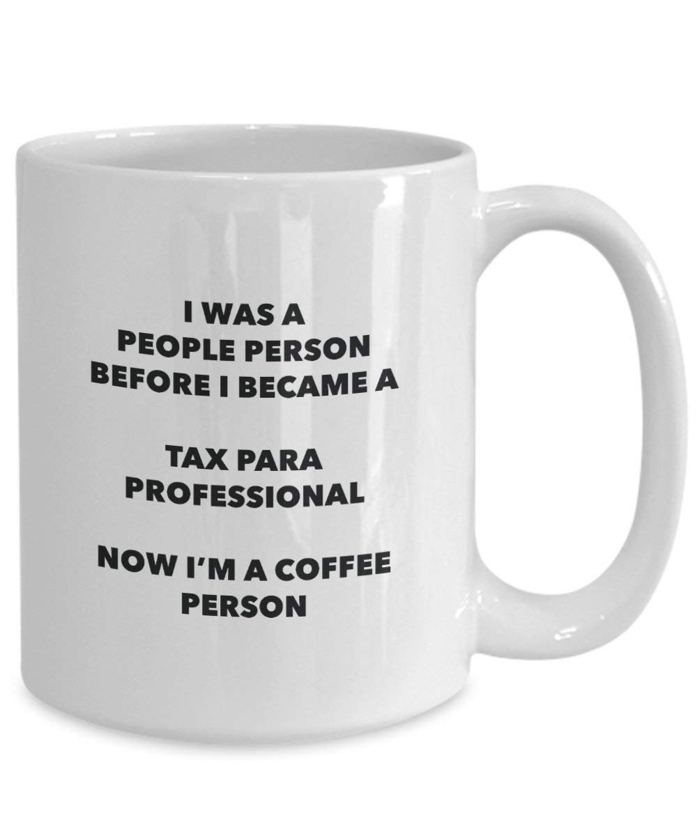 Tax Para Professionelle Kaffee Person Tasse – Funny Tee Kakao-Tasse – Geburtstag Weihnachten Kaffee Lover Cute Gag Geschenke Idee