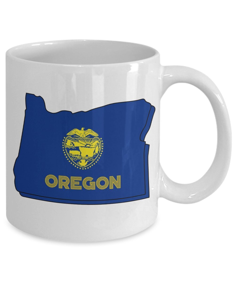 Oregon Tasse – Lustige Teetasse für heiße Kakao-Kaffeetasse – Neuheit Geburtstag Weihnachten Jahrestag Gag Geschenk Idee