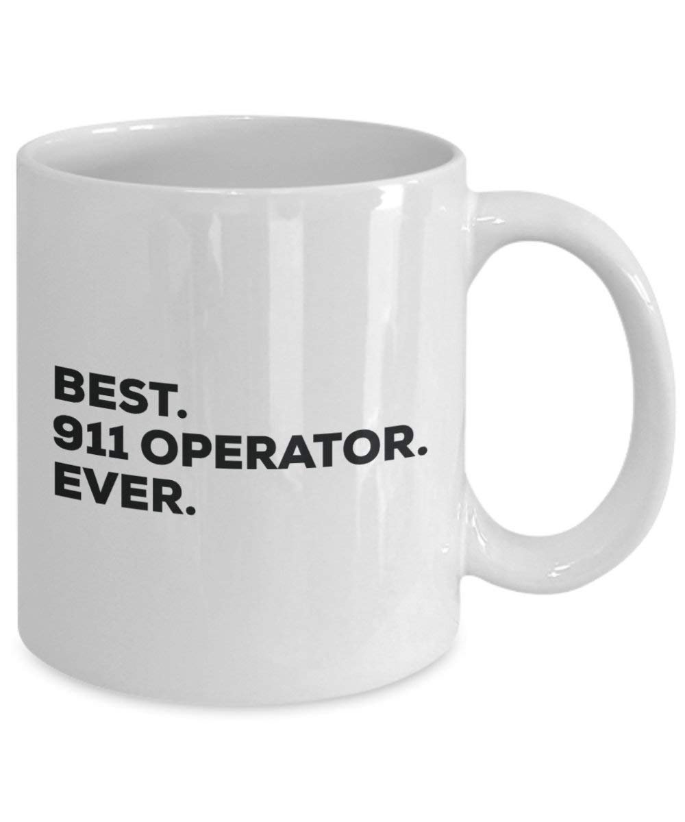 Best 911 operatore Ever mug – Funny Coffee Cup – Thank You Appreciation idee regalo per Natale festa di compleanno unico 15oz Infradito colorati estivi, con finte perline
