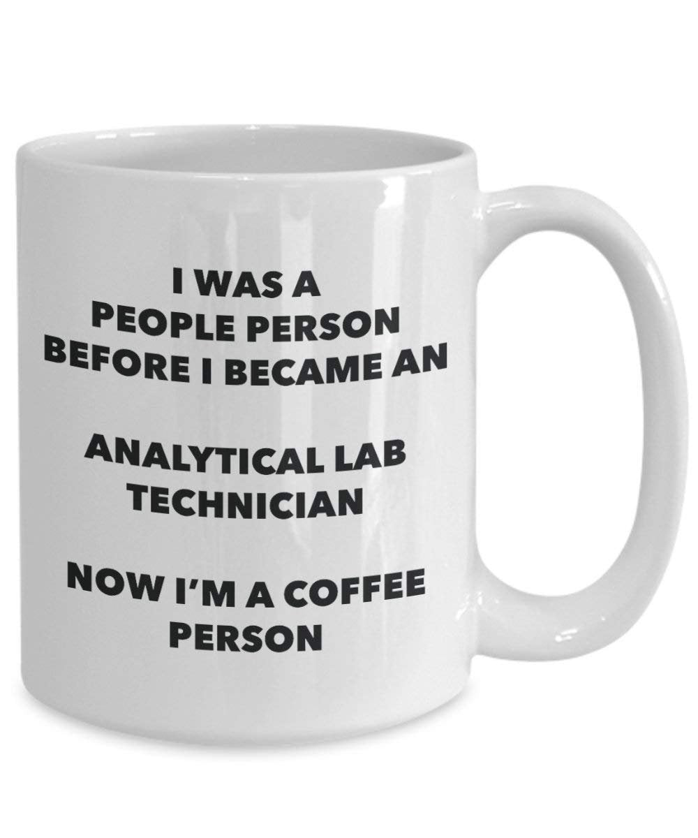 technicien de laboratoire Analytique personne à café Mug Tasse à thé de cacao – rigolo – Anniversaire de Noël amateur de café mignon Gag Gifts Idée 15oz blanc