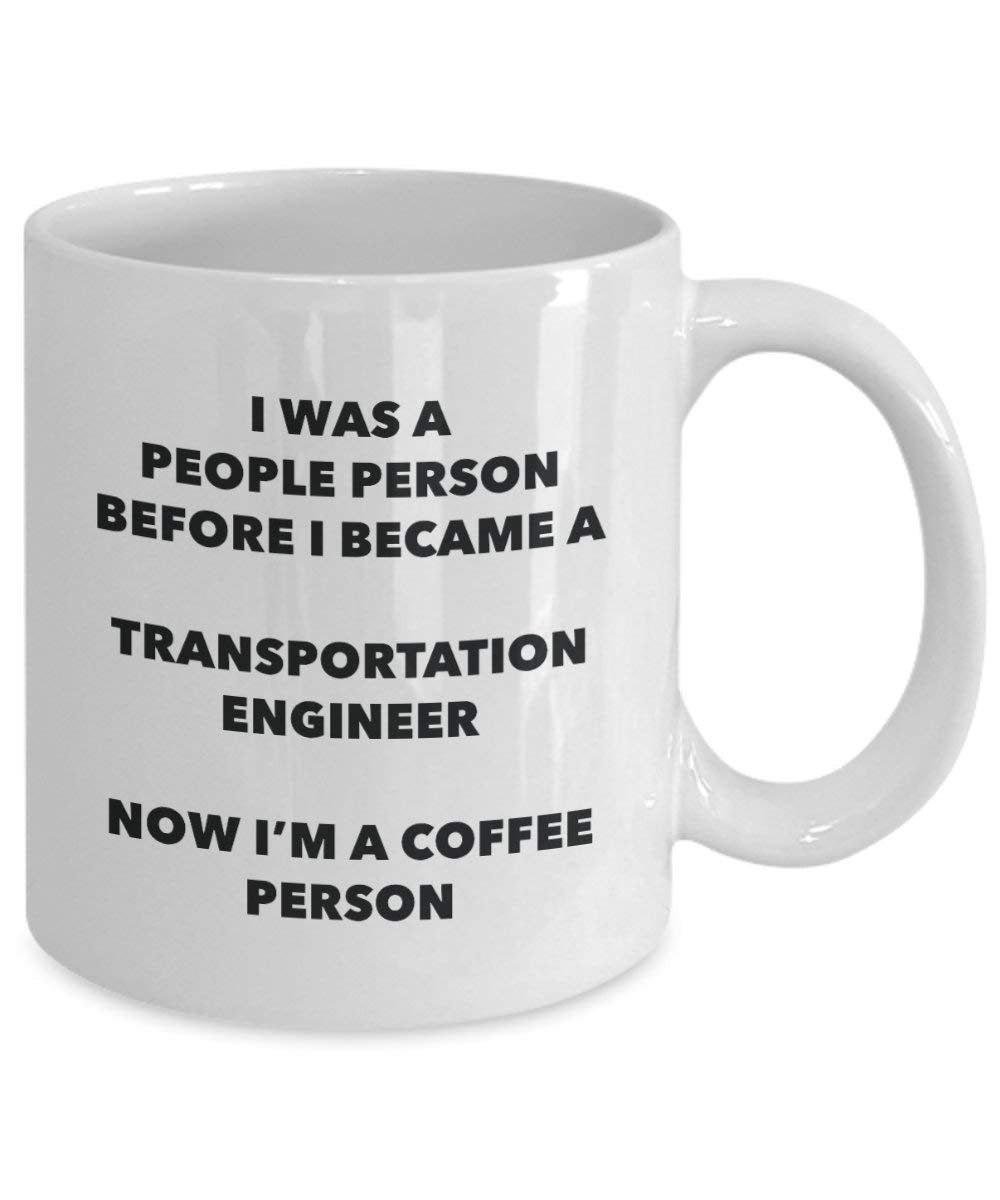 Transport ingénieur personne à café Mug Tasse à thé de cacao – rigolo – Anniversaire de Noël amateur de café mignon Gag Gifts Idée 15oz blanc