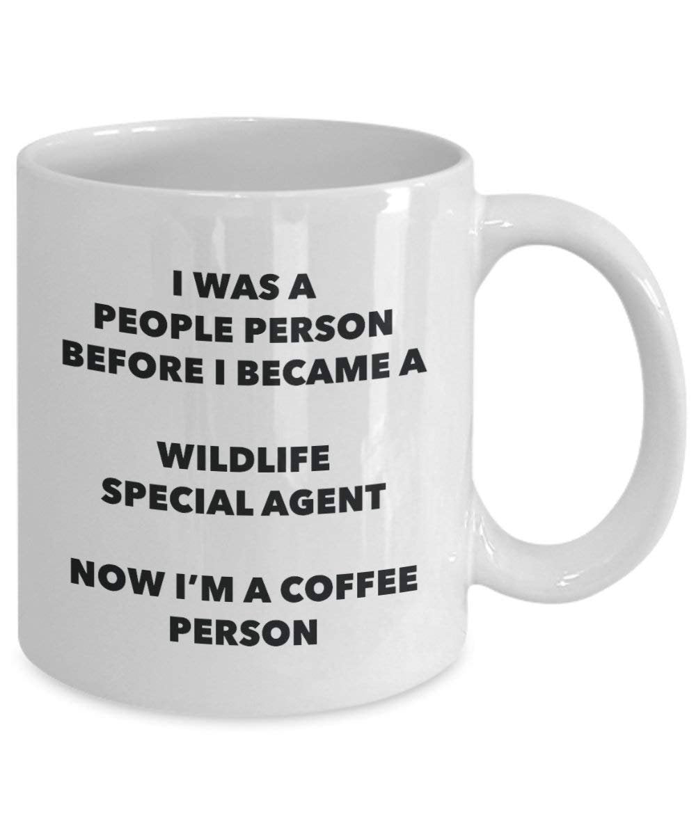 Wildlife Special Agent Coffee Person Mug - Funny Tea Cocoa Cup - Birthday Christmas Coffee Lover Cute Gag Gifts Idea
