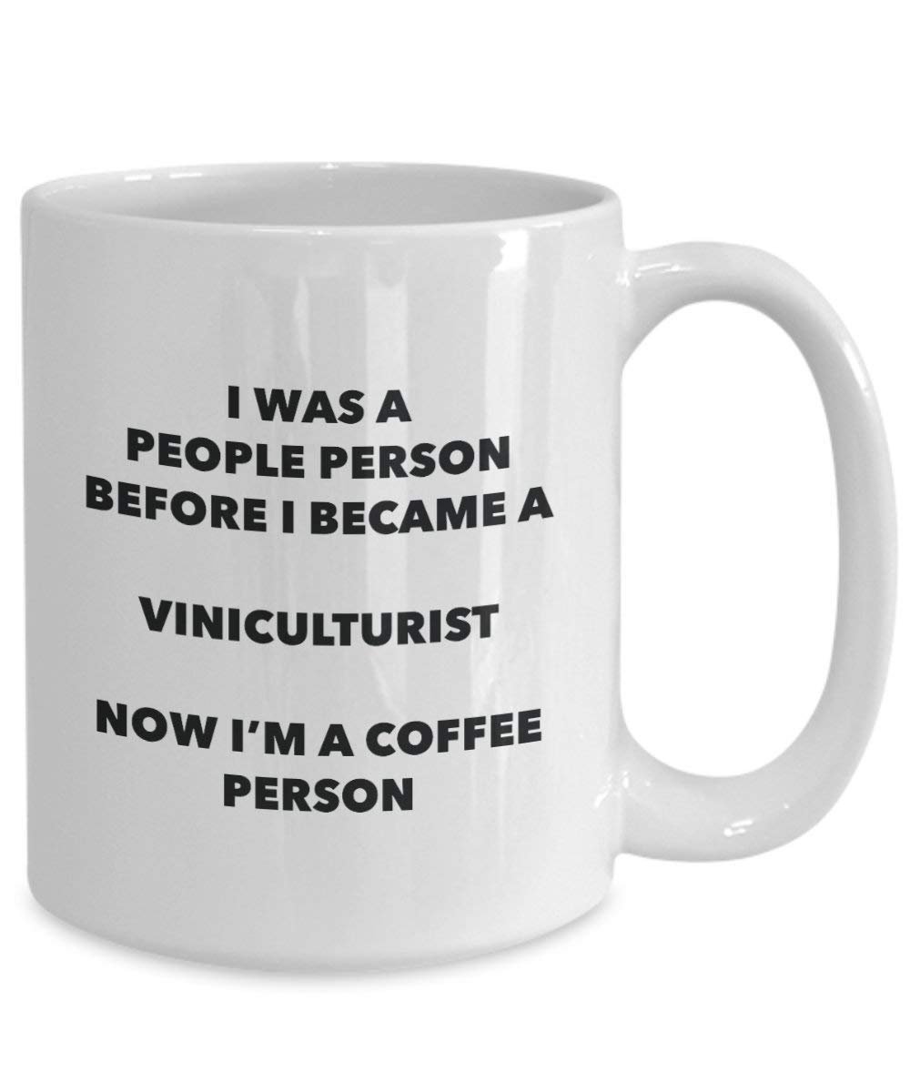 Viniculturist Coffee Person Mug - Funny Tea Cocoa Cup - Birthday Christmas Coffee Lover Cute Gag Gifts Idea