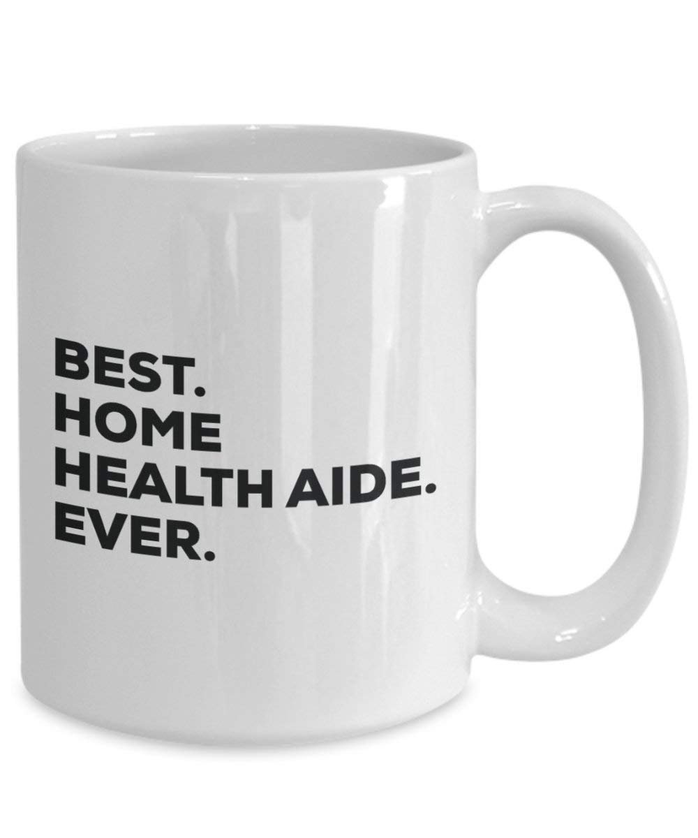 Best Home Health Aide Ever mug – Funny Coffee Cup – Thank You Appreciation idee regalo per Natale festa di compleanno unico 11oz Infradito colorati estivi, con finte perline