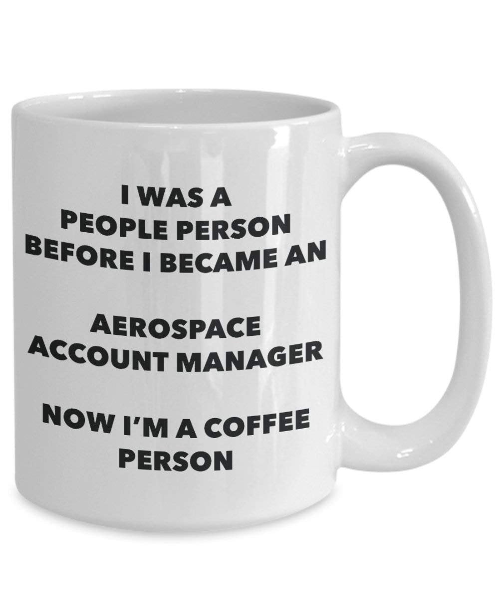 Aerospace Account Manager Kaffee Person Tasse – Funny Tee Kakao-Tasse – Geburtstag Weihnachten Kaffee Lover Cute Gag Geschenke Idee