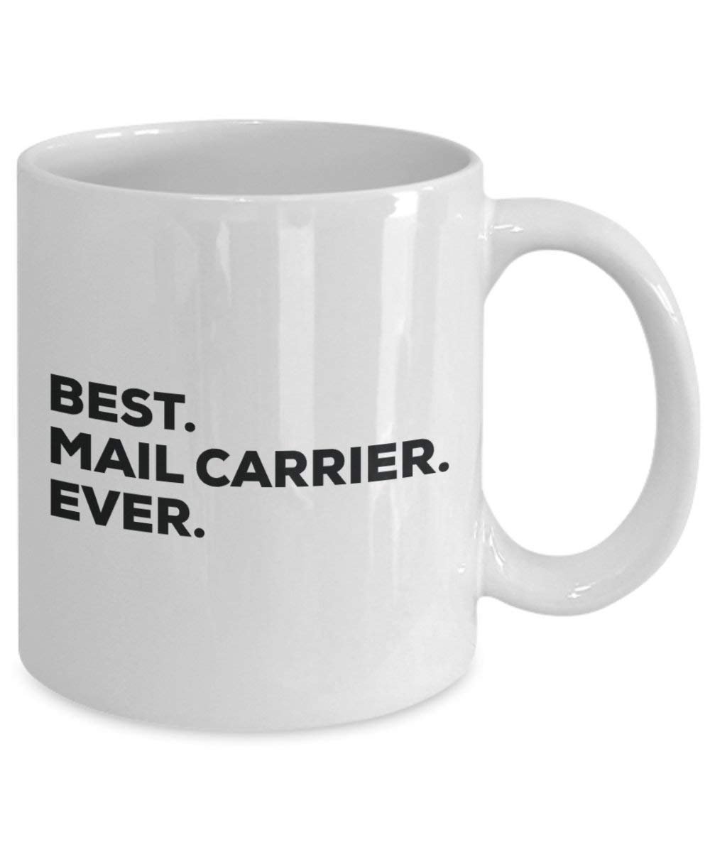 Best Zusteller Ever Tasse – Funny Coffee Cup – Thank You Anerkennung für Weihnachten Geburtstag Urlaub Einzigartiges Geschenk Ideen 15oz weiß