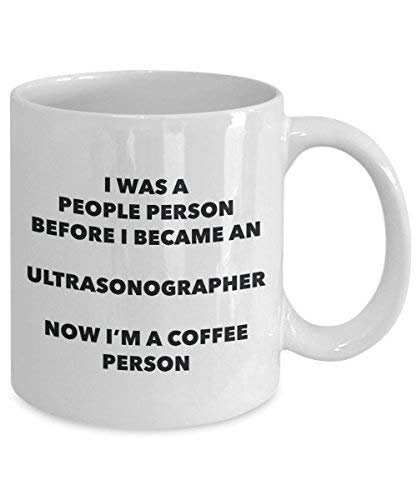 ultrasonographer Kaffee Person Tasse – Funny Tee Kakao-Tasse – Geburtstag Weihnachten Kaffee Lover Cute Gag Geschenke Idee