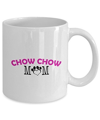 Funny Chow Chow Couple Mug – Chow Chow Dad – Chow Chow Mom – Chow Chow Lover Gifts - Unique Ceramic Gifts Idea (Mom)