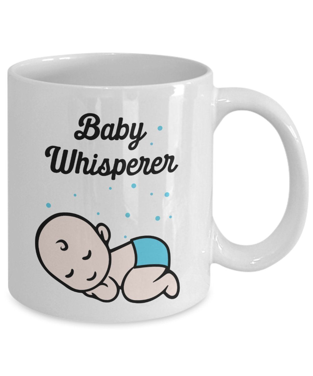 Baby Whisperer Mug - Funny Tea Hot Cocoa Coffee Cup - Novelty Birthday Christmas Gag Gifts Idea