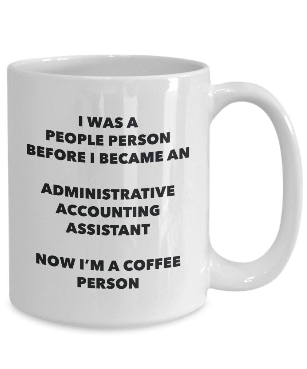 Comptabilité Assistant personne à café Mug Tasse à thé de cacao – rigolo – Anniversaire de Noël amateur de café mignon Gag Gifts Idée 11oz blanc