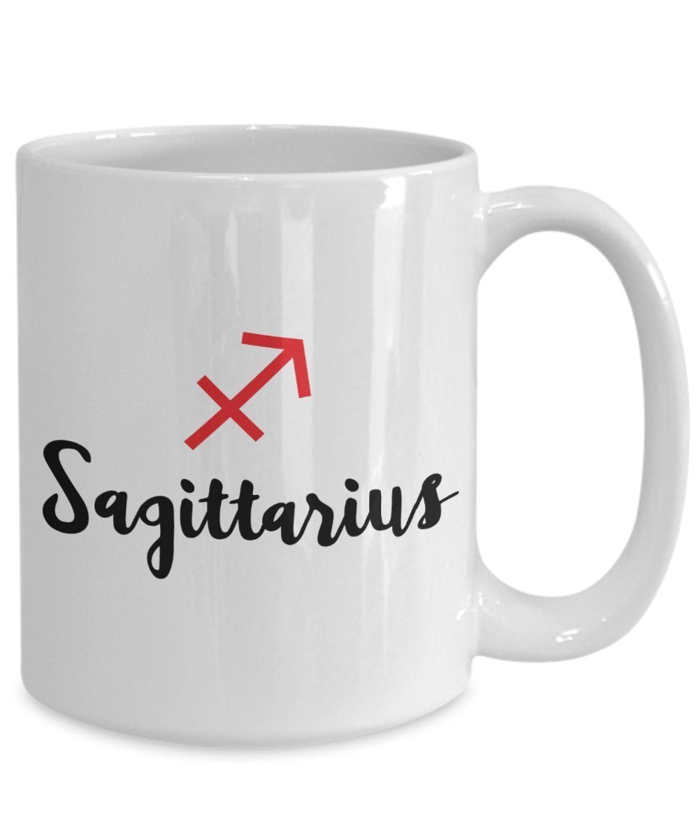 Tasse mit Schütze - Lustige Teetasse für heiße Kakao-Kaffeetasse - Neuheit Geburtstag Weihnachten Jahrestag Gag Geschenkidee