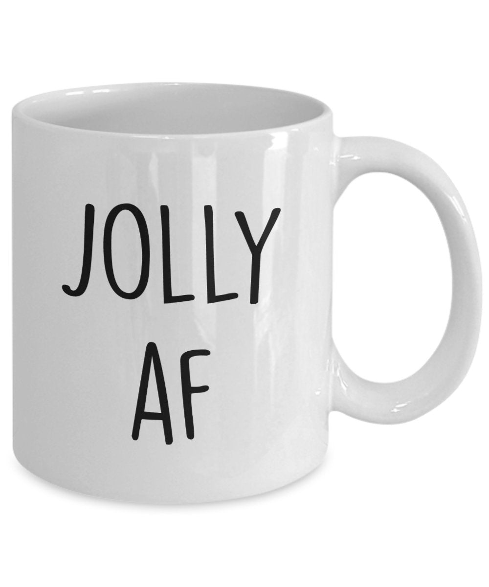 Jolly af Tasse – Lustige Tasse für Tee und Kakao – Neuheit Geburtstags-Geschenkidee