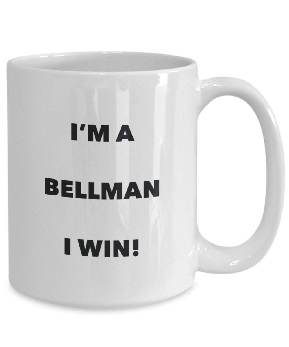 Bellman Mug - I'm a Bellman I win! - Funny Coffee Cup - Novelty Birthday Christmas Gag Gifts Idea