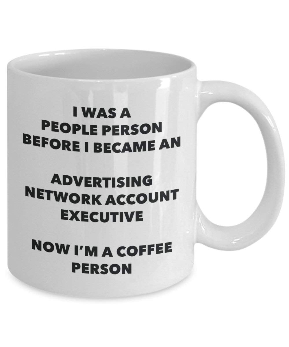 Werbung Netzwerk Konto-Kaffee Person Tasse – Funny Tee Kakao-Tasse – Geburtstag Weihnachten Kaffee Lover Cute Gag Geschenke Idee