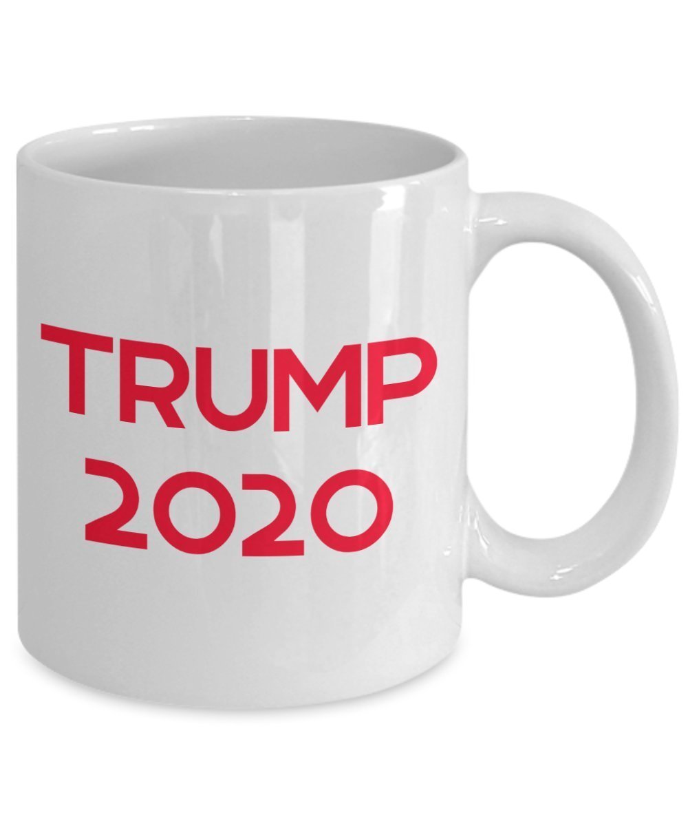 Trump 2020 Tasse – Lustige Teetasse für heiße Kakao-Kaffeetasse – Neuheit Geburtstag Weihnachten Jahrestag Gag Geschenkidee