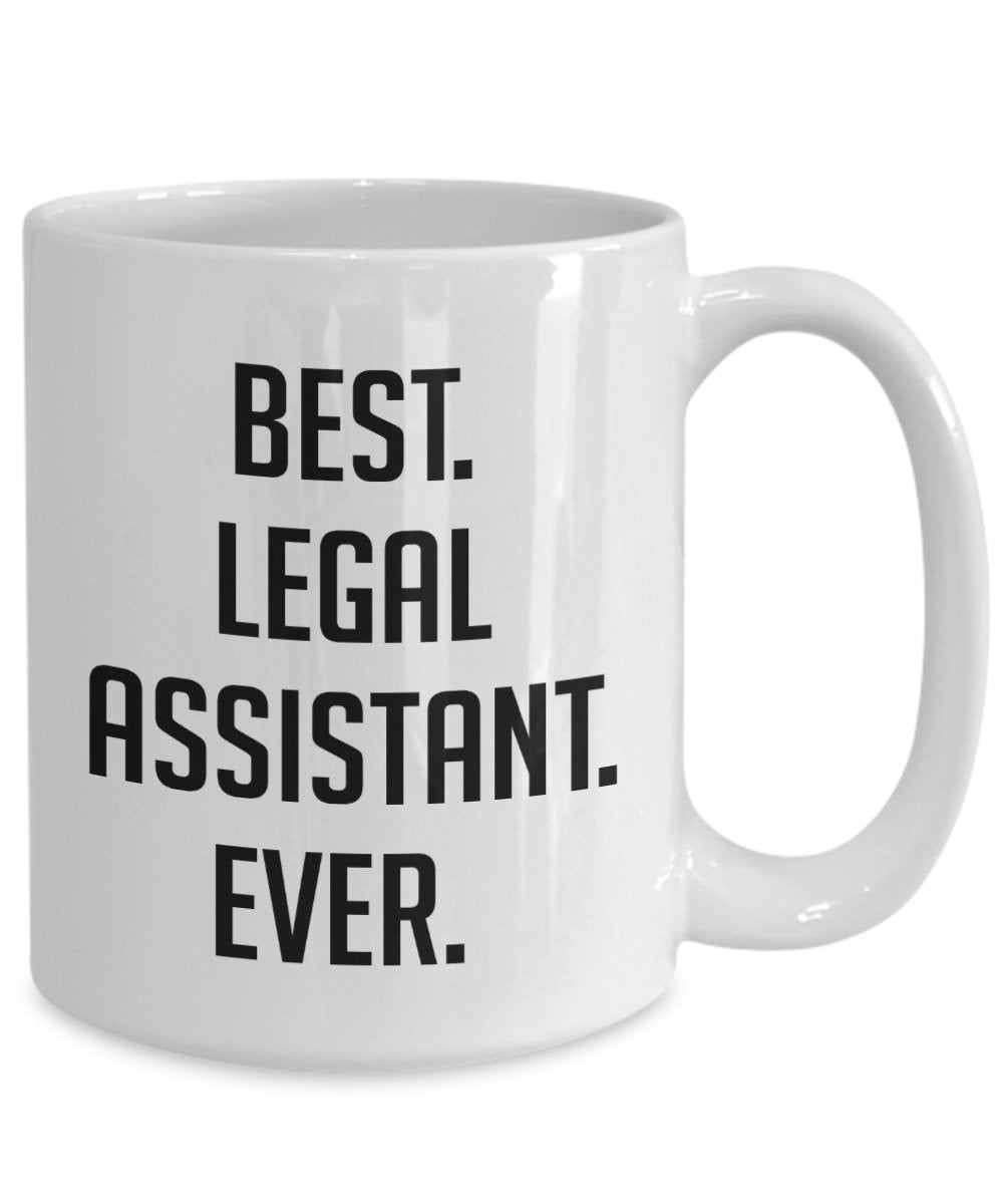 Tasse mit Aufschrift"Legal Assistent", Geschenk für Rechtshilfe, lustige Tee, Kakao, Kaffeetasse – Neuheit Geburtstag, Weihnachten, Jahrestag
