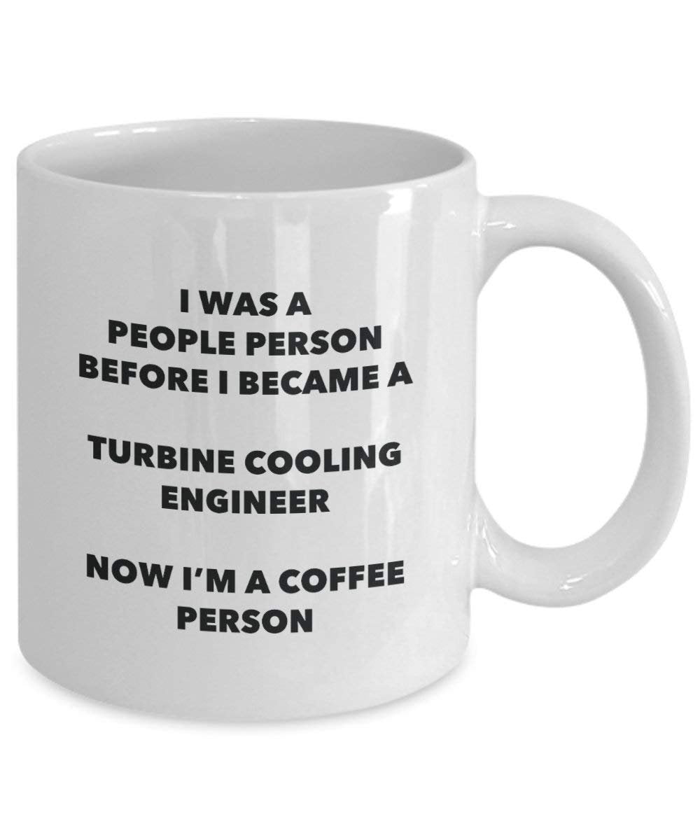 Turbine Cooling Engineer Coffee Person Mug - Funny Tea Cocoa Cup - Birthday Christmas Coffee Lover Cute Gag Gifts Idea