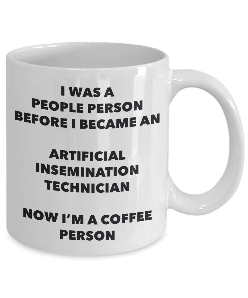Artificial Insemination Technician Coffee Person Mug - Funny Tea Cocoa Cup - Birthday Christmas Coffee Lover Cute Gag Gifts Idea