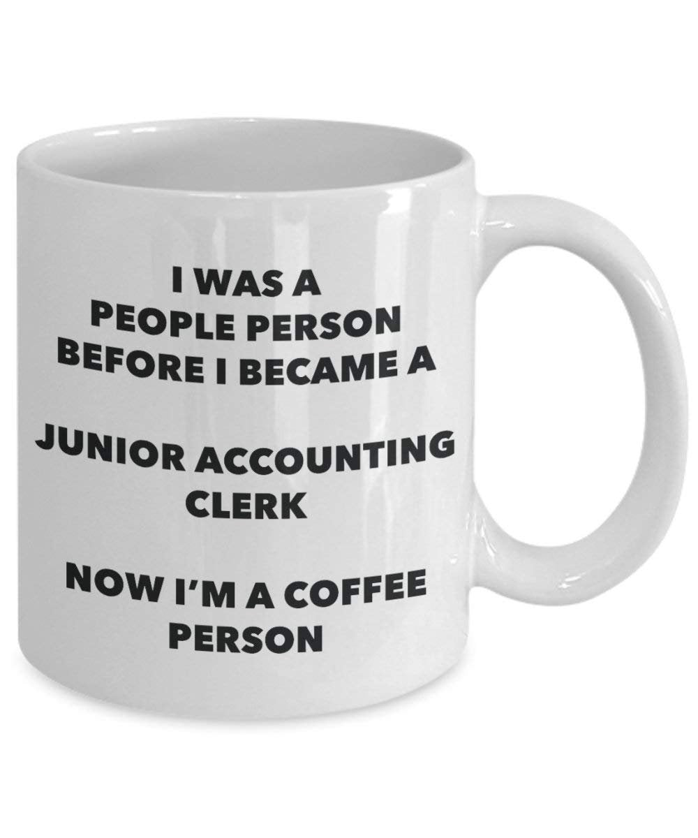 Comptabilité Clerc personne à café Mug Tasse à thé de cacao – rigolo – Anniversaire de Noël amateur de café mignon Gag Gifts Idée 11oz blanc