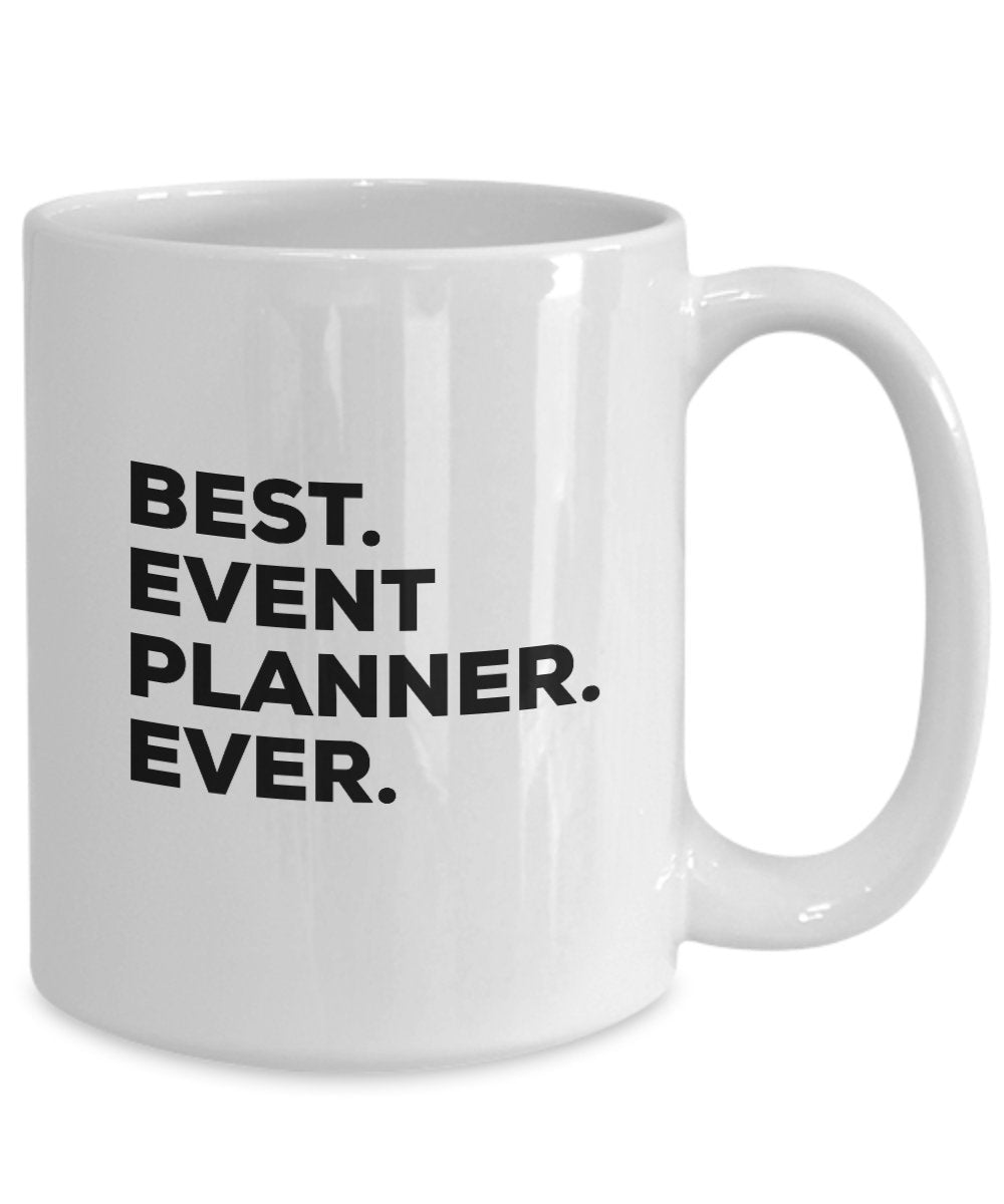 Event Planner Geschenk – Best Event Planner Ever Tasse – Kaffeetasse – Tee heiße Schokolade Kakao Wein – Geschenke zur Planung – lustig oder in Geschenkbeutel